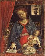 FOPPA, Vincenzo Madonna and Child with an Angel oil on canvas